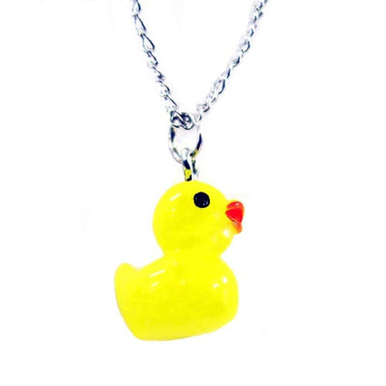 Resin yellow rubber duck pendants  NK